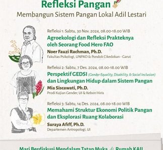[Rumah KAIL} Seri Refleksi Pangan di Rumah KAIL
